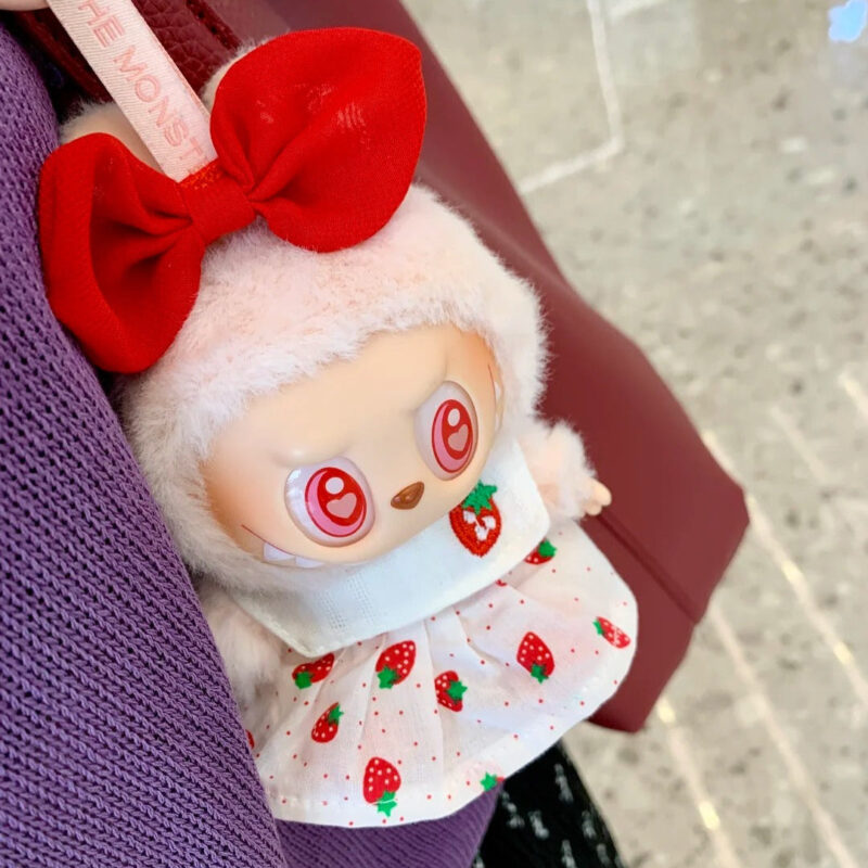 (Only Outfit) Strawberry White Dress - Image 3