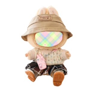 (Only Outfit) Plaid Mini Skirt & Cream Knit Top Set