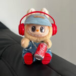(Only Outfit) Star Overalls with Red Headphones
