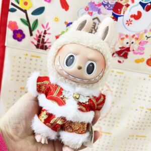 (Only Outfit) White-Fringed Tang Suit Pendant