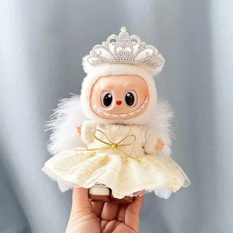 (Only Outfit) White Princess Shoes & Crown Angel Outfit