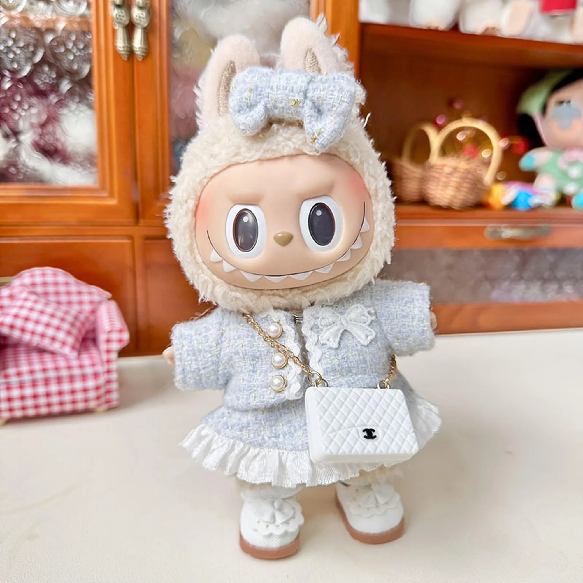 (Only Outfit) Light Blue Fashion Set