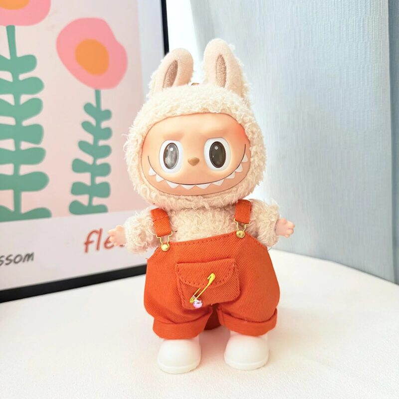 (Only Outfit) White Rain Boots & Little Sunshine Craftsman Orange