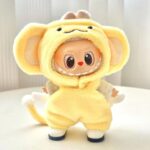 (Only Outfit) White Square-Toe Shoes & Angelic Yellow Monkey Suit