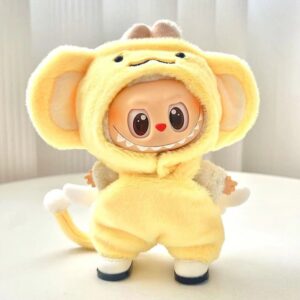 (Only Outfit) White Square-Toe Shoes & Angelic Yellow Monkey Suit