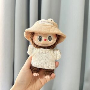 (Only Outfit) White Sweater with Hat