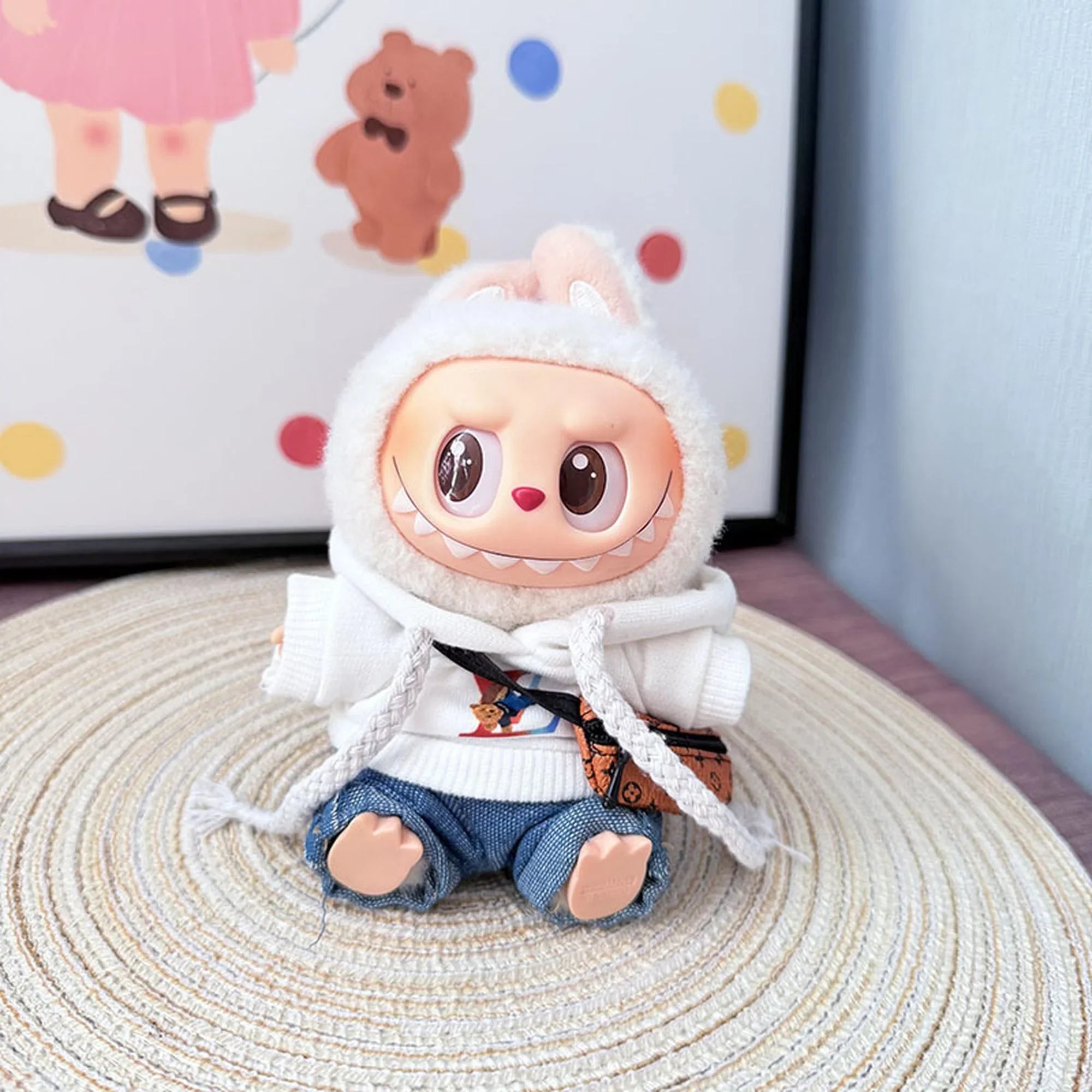 (Only Outfit) Sweatshirt & Light Blue Jeans