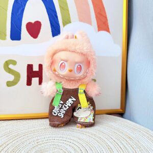(Only Outfit) Xiaoxin'S Pink-Brown Overalls