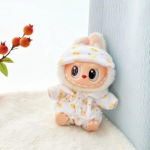 (Only Outfit) Yellow Eyemask Pajama Set With Accessories