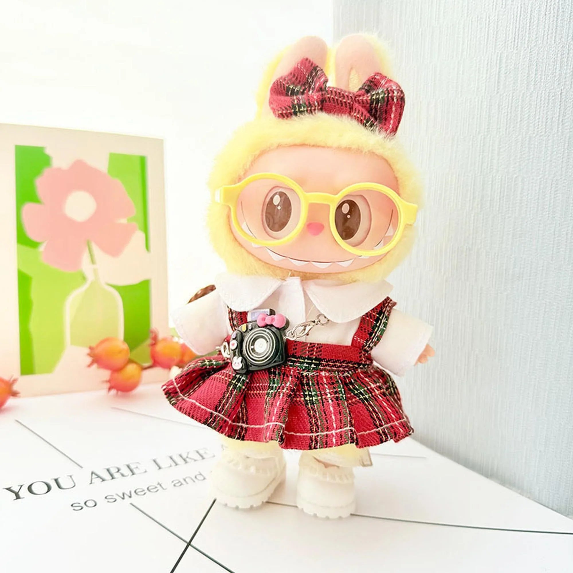 (Only Outfit) Red & Black Plaid Strap Dress