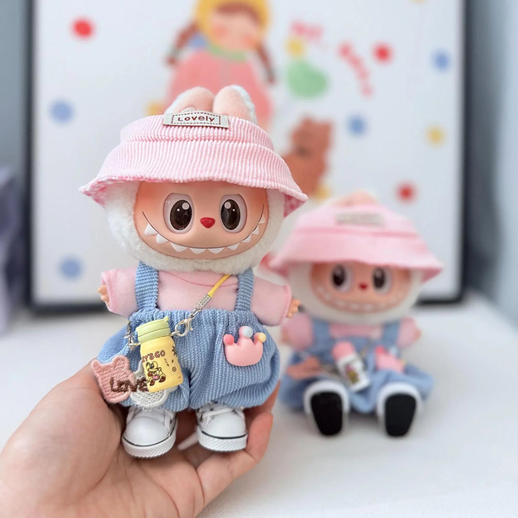 (Only Outfit) Blue Bear Fun Workwear Set