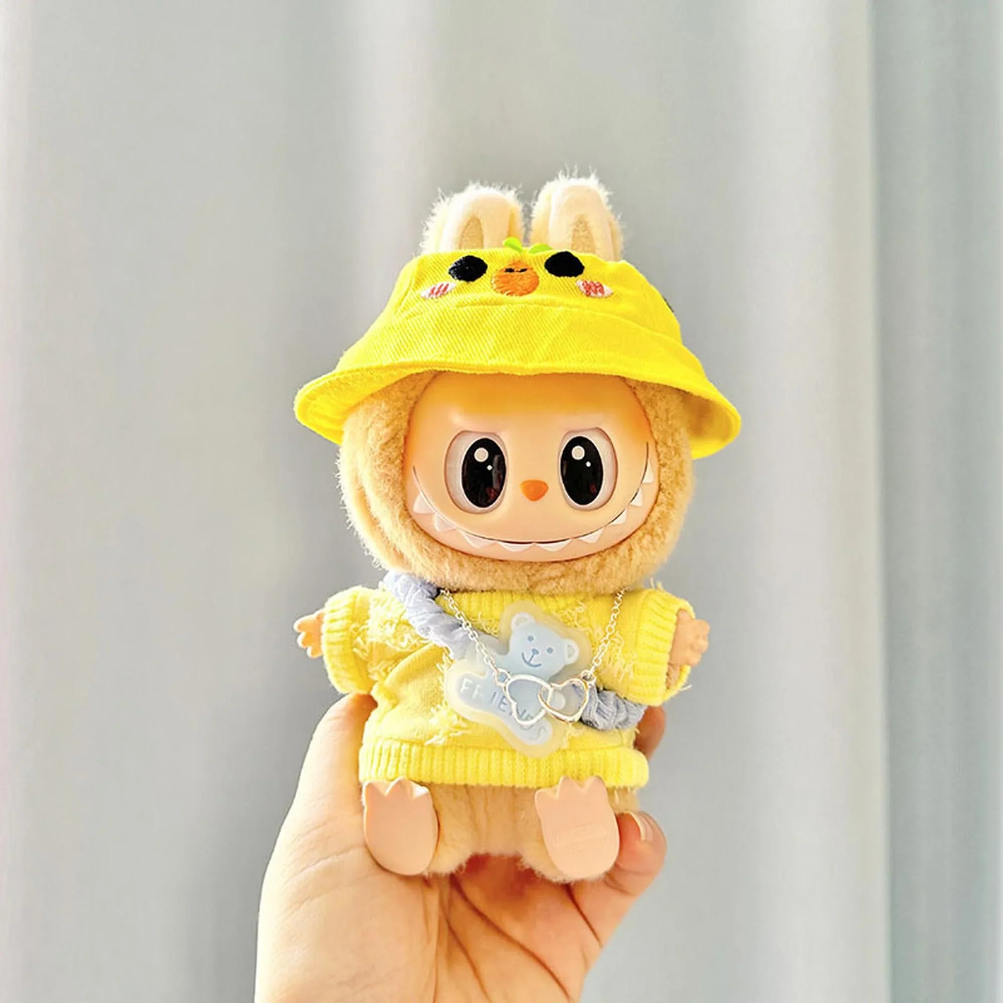 (Only Outfit) Yellow Duck Hat Set