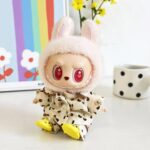 (Only Outfit) Milk Tea Puppy Pajama Set