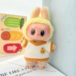 (Only Outfit) Yellow Velour Two-Piece Set