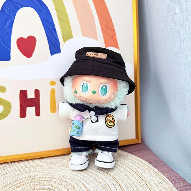 (Only Outfit) Campus Style White Tee with Blue Pants