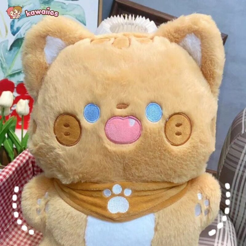 Fluffy Kawaii Cat Squad Plushies - Image 10