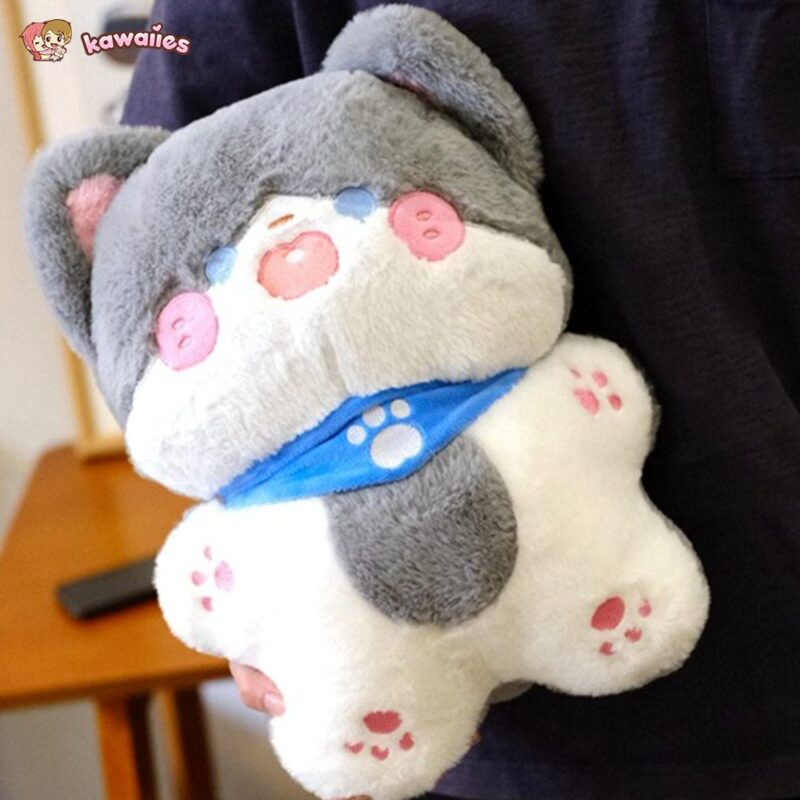 Fluffy Kawaii Cat Squad Plushies - Image 9