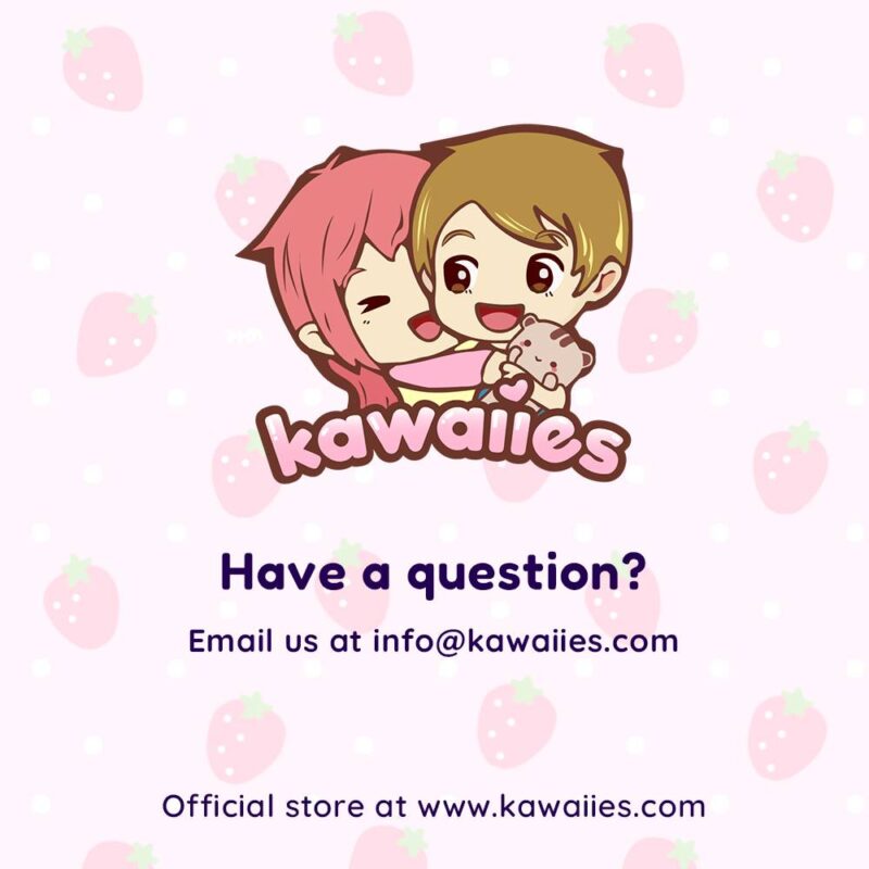 Kawaii Flower Black White Cat Plushies - Image 9