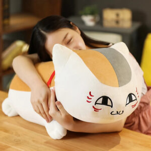 Natsume Yuujinchou Nyanko Cat White Black Plushie