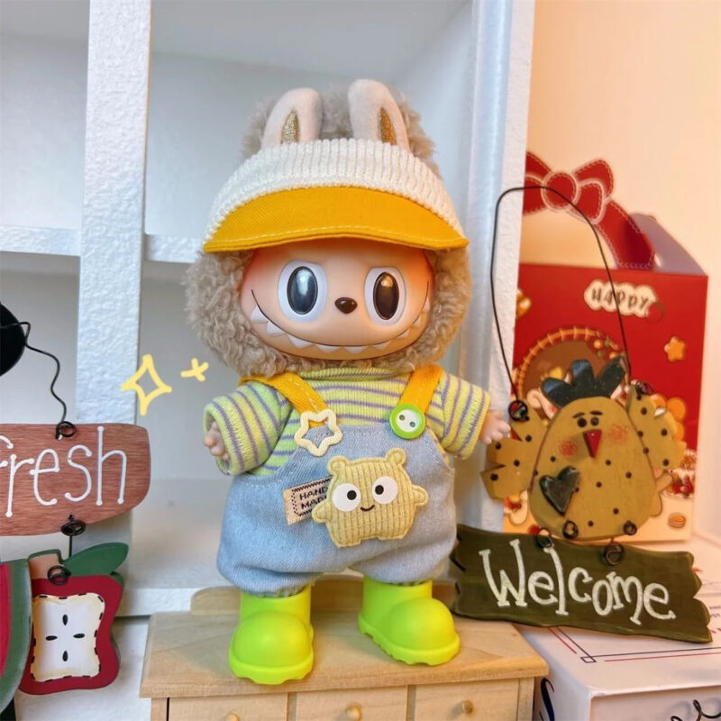 (Only Outfit) Cute Character Overalls - Image 2