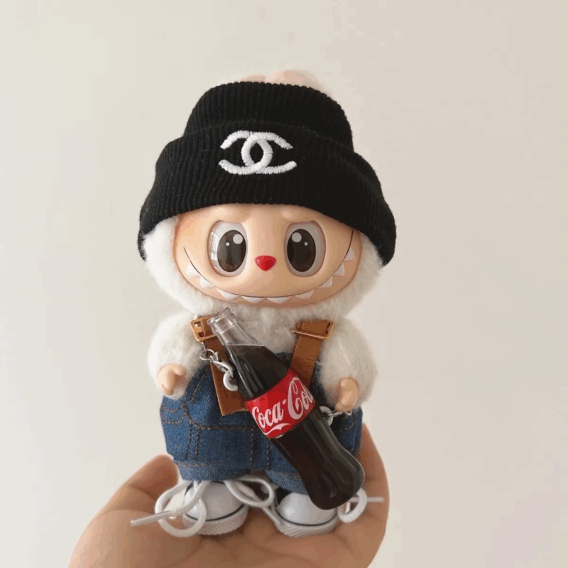 (Only Outfit) Overalls Canvas Shoes Set - Image 3